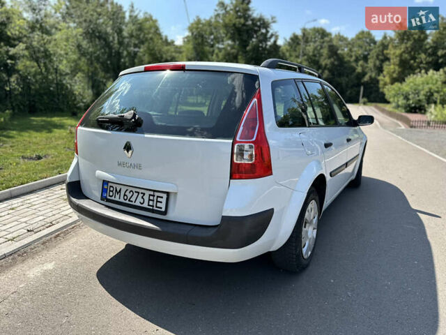 Белый Рено Меган, объемом двигателя 1.6 л и пробегом 188 тыс. км за 4999 $, фото 12 на Automoto.ua