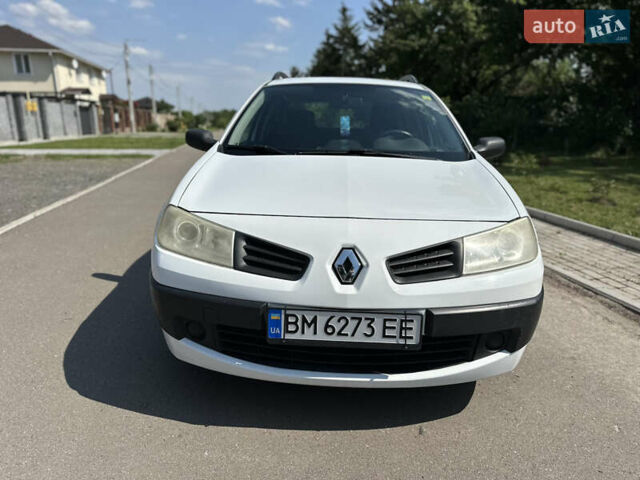 Белый Рено Меган, объемом двигателя 1.6 л и пробегом 188 тыс. км за 4999 $, фото 2 на Automoto.ua