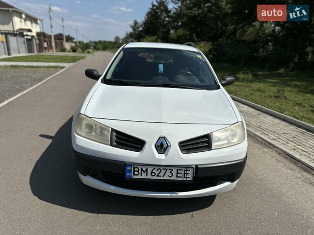 Белый Рено Меган, объемом двигателя 1.6 л и пробегом 188 тыс. км за 4999 $, фото 3 на Automoto.ua