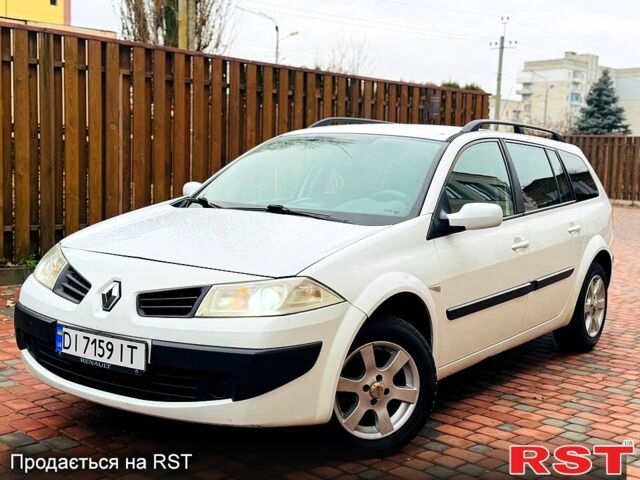 Білий Рено Меган, об'ємом двигуна 1.6 л та пробігом 250 тис. км за 5500 $, фото 1 на Automoto.ua