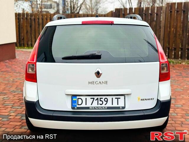 Білий Рено Меган, об'ємом двигуна 1.6 л та пробігом 250 тис. км за 5500 $, фото 4 на Automoto.ua