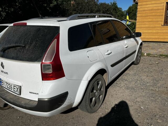 Білий Рено Меган, об'ємом двигуна 2 л та пробігом 257 тис. км за 4336 $, фото 2 на Automoto.ua