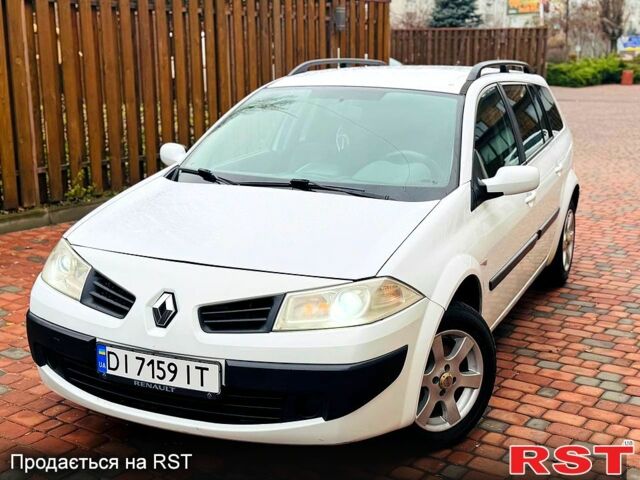 Білий Рено Меган, об'ємом двигуна 1.6 л та пробігом 250 тис. км за 5500 $, фото 9 на Automoto.ua