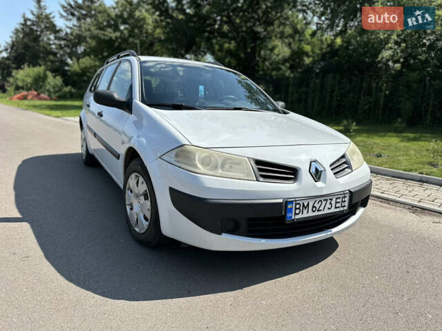 Белый Рено Меган, объемом двигателя 1.6 л и пробегом 188 тыс. км за 4999 $, фото 5 на Automoto.ua