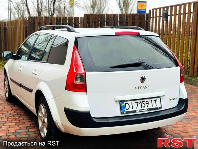 Белый Рено Меган, объемом двигателя 1.6 л и пробегом 250 тыс. км за 5500 $, фото 6 на Automoto.ua