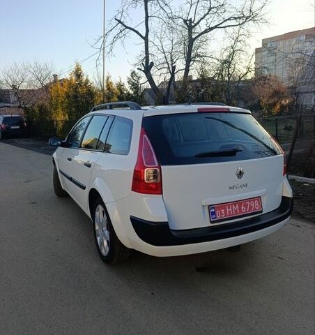 Білий Рено Меган, об'ємом двигуна 1.6 л та пробігом 235 тис. км за 6200 $, фото 11 на Automoto.ua