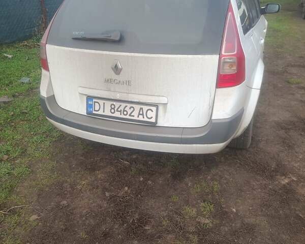 Белый Рено Меган, объемом двигателя 1.5 л и пробегом 273 тыс. км за 4400 $, фото 1 на Automoto.ua