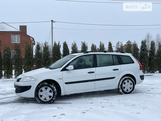 Білий Рено Меган, об'ємом двигуна 1.6 л та пробігом 172 тис. км за 5350 $, фото 1 на Automoto.ua