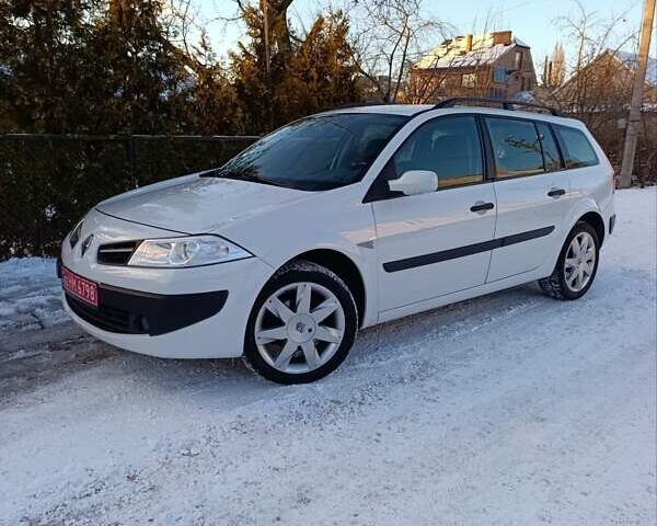 Білий Рено Меган, об'ємом двигуна 1.6 л та пробігом 235 тис. км за 6200 $, фото 5 на Automoto.ua