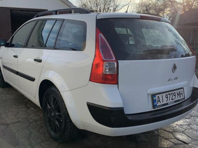 Белый Рено Меган, объемом двигателя 1.9 л и пробегом 160 тыс. км за 5750 $, фото 8 на Automoto.ua