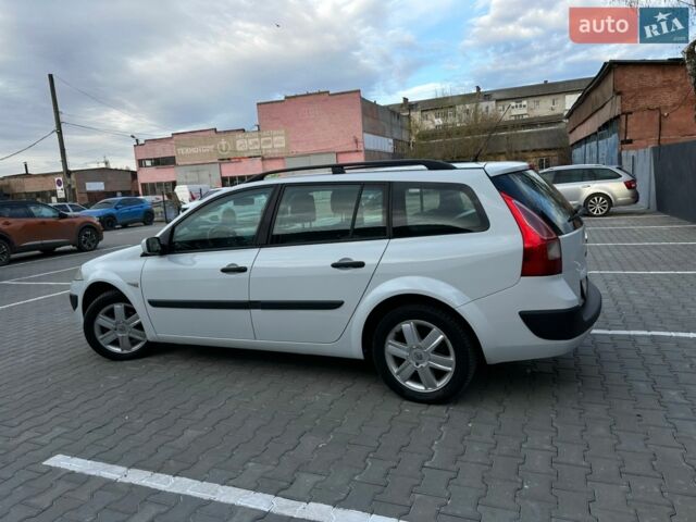Белый Рено Меган, объемом двигателя 1.6 л и пробегом 215 тыс. км за 6300 $, фото 20 на Automoto.ua