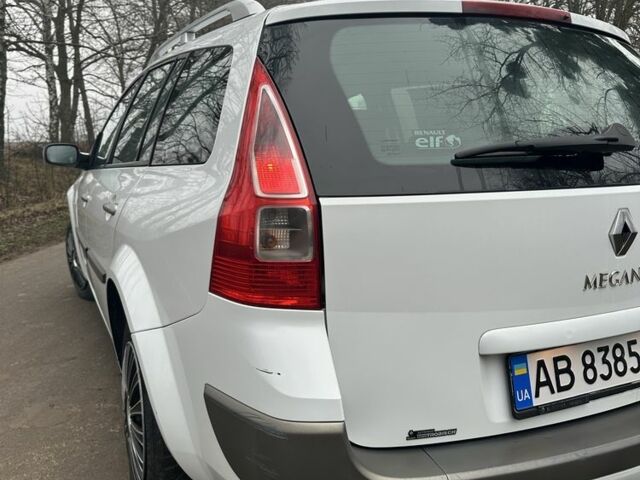 Білий Рено Меган, об'ємом двигуна 1.9 л та пробігом 308 тис. км за 4900 $, фото 4 на Automoto.ua