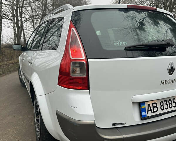 Білий Рено Меган, об'ємом двигуна 1.87 л та пробігом 308 тис. км за 4900 $, фото 4 на Automoto.ua