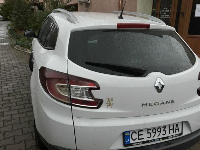 Белый Рено Меган, объемом двигателя 1.9 л и пробегом 360 тыс. км за 6900 $, фото 11 на Automoto.ua