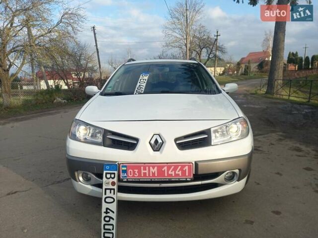 Білий Рено Меган, об'ємом двигуна 1.6 л та пробігом 201 тис. км за 5199 $, фото 7 на Automoto.ua