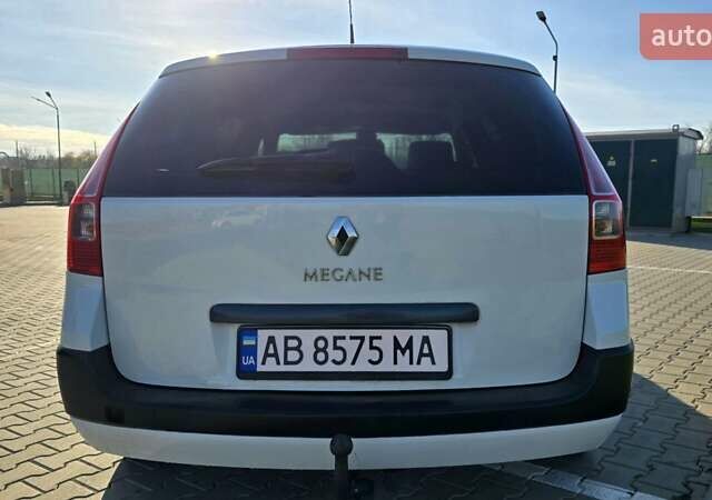 Білий Рено Меган, об'ємом двигуна 1.6 л та пробігом 250 тис. км за 5390 $, фото 19 на Automoto.ua