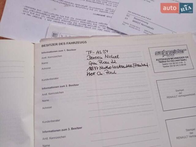 Білий Рено Меган, об'ємом двигуна 1.6 л та пробігом 201 тис. км за 5299 $, фото 88 на Automoto.ua