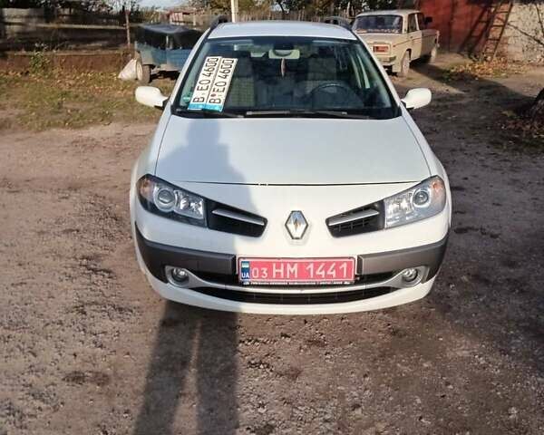 Білий Рено Меган, об'ємом двигуна 1.6 л та пробігом 201 тис. км за 5299 $, фото 96 на Automoto.ua