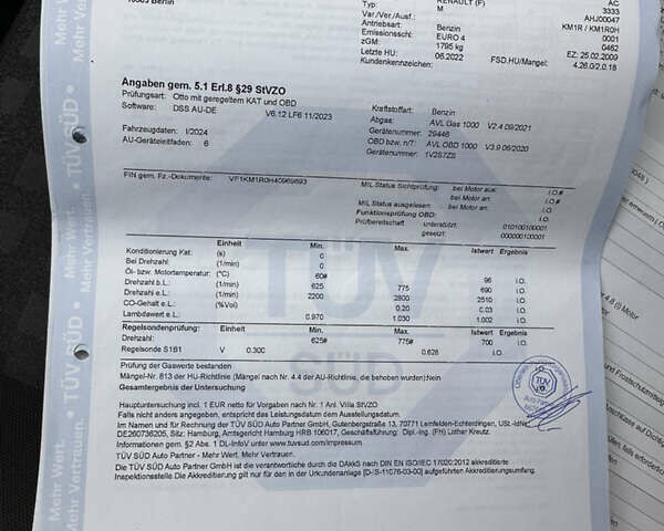 Білий Рено Меган, об'ємом двигуна 1.6 л та пробігом 145 тис. км за 5400 $, фото 31 на Automoto.ua