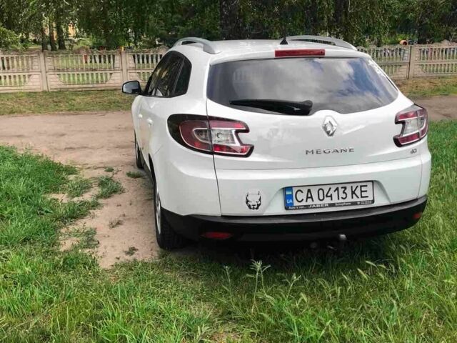 Белый Рено Меган, объемом двигателя 1.5 л и пробегом 257 тыс. км за 6400 $, фото 3 на Automoto.ua