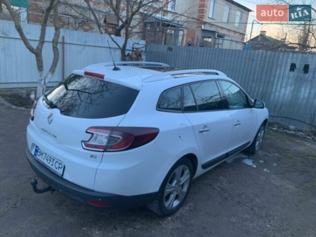 Белый Рено Меган, объемом двигателя 1.5 л и пробегом 250 тыс. км за 7250 $, фото 1 на Automoto.ua