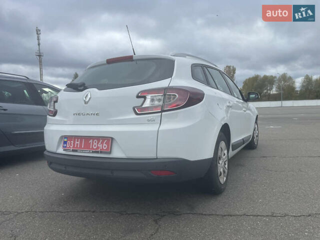 Белый Рено Меган, объемом двигателя 1.5 л и пробегом 173 тыс. км за 8400 $, фото 1 на Automoto.ua