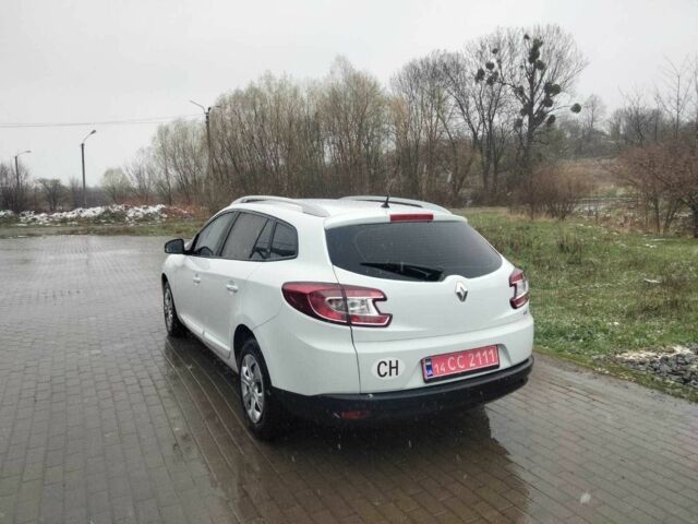 Белый Рено Меган, объемом двигателя 1.5 л и пробегом 320 тыс. км за 6500 $, фото 1 на Automoto.ua