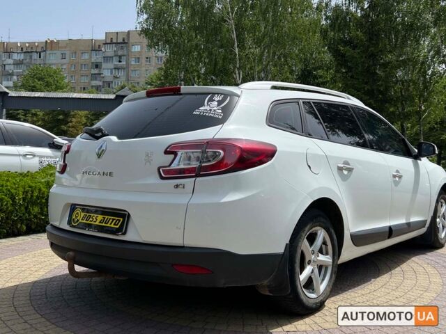 Белый Рено Меган, объемом двигателя 1.5 л и пробегом 243 тыс. км за 6000 $, фото 6 на Automoto.ua