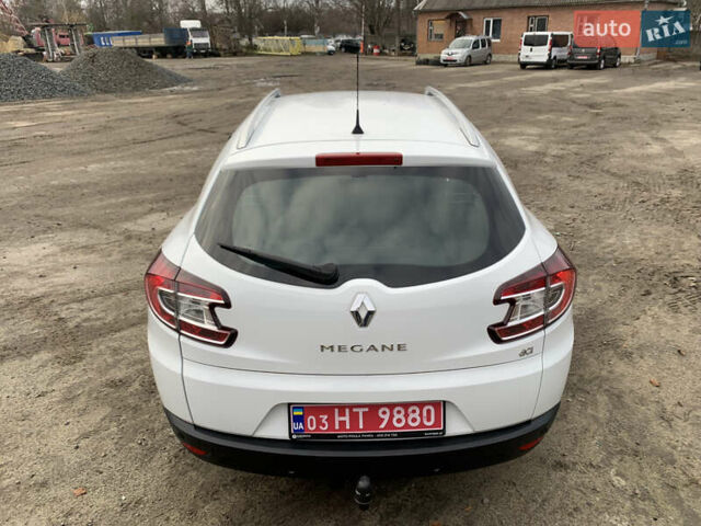 Белый Рено Меган, объемом двигателя 1.5 л и пробегом 221 тыс. км за 7200 $, фото 15 на Automoto.ua