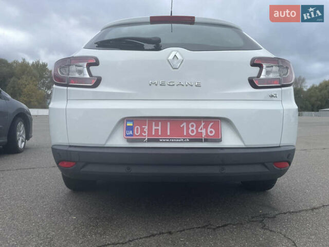 Белый Рено Меган, объемом двигателя 1.5 л и пробегом 173 тыс. км за 8400 $, фото 4 на Automoto.ua