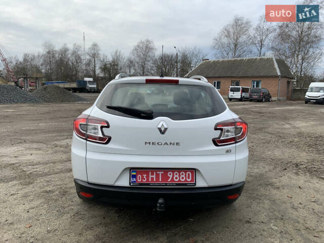 Белый Рено Меган, объемом двигателя 1.5 л и пробегом 221 тыс. км за 7200 $, фото 10 на Automoto.ua