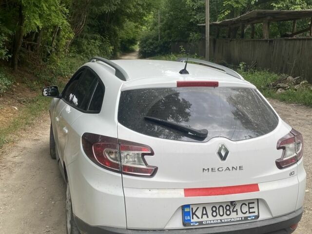 Белый Рено Меган, объемом двигателя 1.5 л и пробегом 340 тыс. км за 7197 $, фото 1 на Automoto.ua