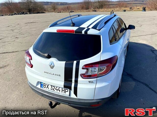Белый Рено Меган, объемом двигателя 1.4 л и пробегом 217 тыс. км за 7000 $, фото 2 на Automoto.ua