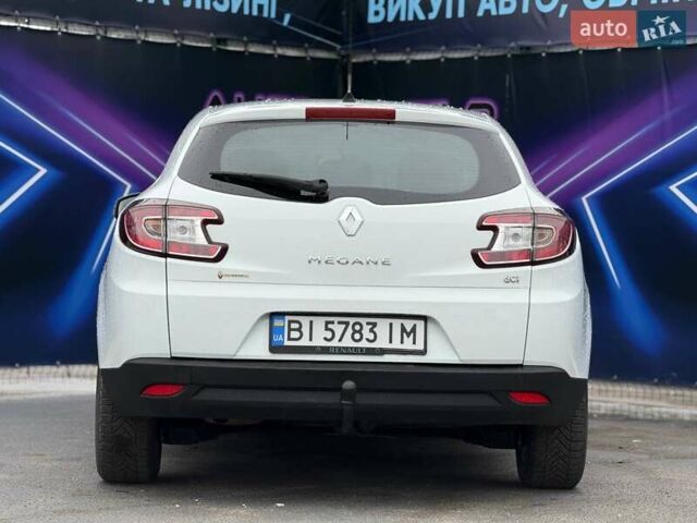 Білий Рено Меган, об'ємом двигуна 1.46 л та пробігом 198 тис. км за 6999 $, фото 5 на Automoto.ua