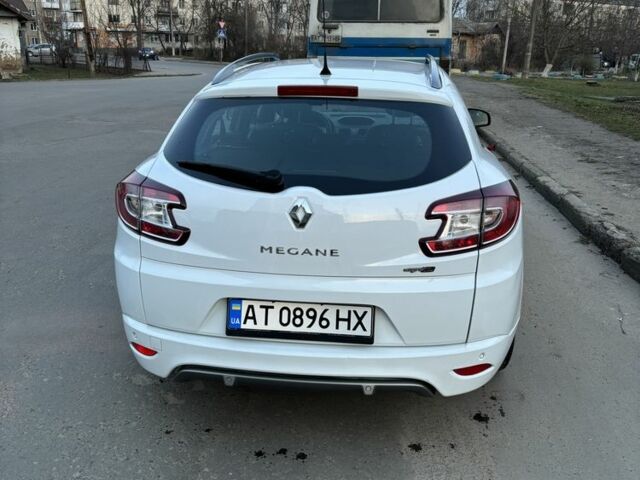 Белый Рено Меган, объемом двигателя 1.5 л и пробегом 263 тыс. км за 6950 $, фото 3 на Automoto.ua