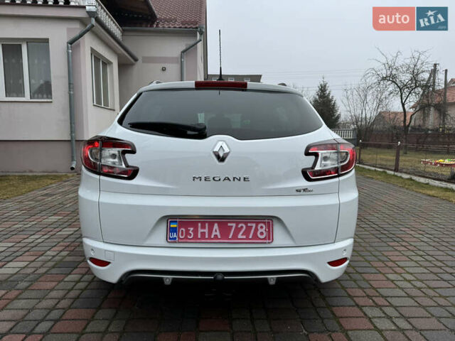 Белый Рено Меган, объемом двигателя 1.5 л и пробегом 201 тыс. км за 8750 $, фото 10 на Automoto.ua