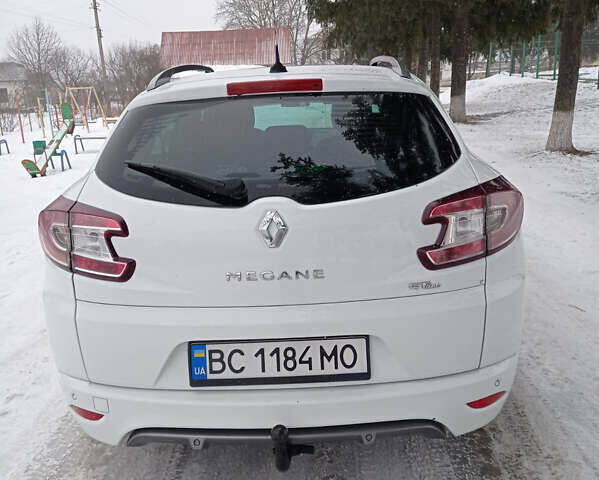 Белый Рено Меган, объемом двигателя 1.5 л и пробегом 276 тыс. км за 7550 $, фото 6 на Automoto.ua