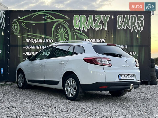 Білий Рено Меган, об'ємом двигуна 1.5 л та пробігом 250 тис. км за 7900 $, фото 7 на Automoto.ua