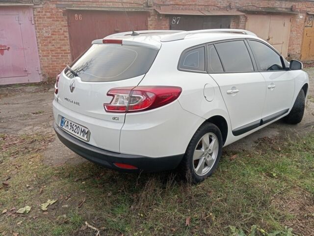 Белый Рено Меган, объемом двигателя 1.5 л и пробегом 233 тыс. км за 7800 $, фото 4 на Automoto.ua