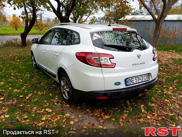 Белый Рено Меган, объемом двигателя 1.5 л и пробегом 267 тыс. км за 6499 $, фото 3 на Automoto.ua