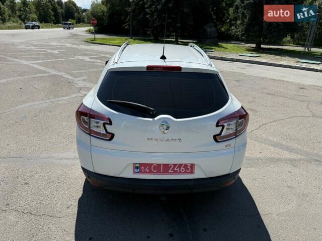 Белый Рено Меган, объемом двигателя 1.5 л и пробегом 225 тыс. км за 7699 $, фото 16 на Automoto.ua