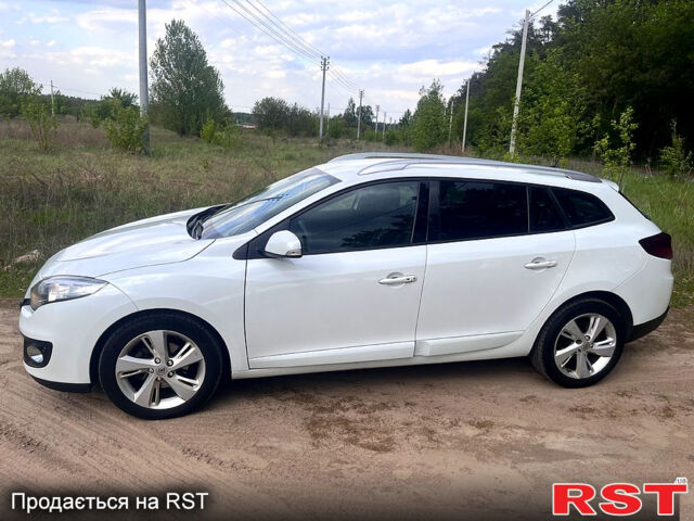 Белый Рено Меган, объемом двигателя 1.5 л и пробегом 190 тыс. км за 8000 $, фото 2 на Automoto.ua