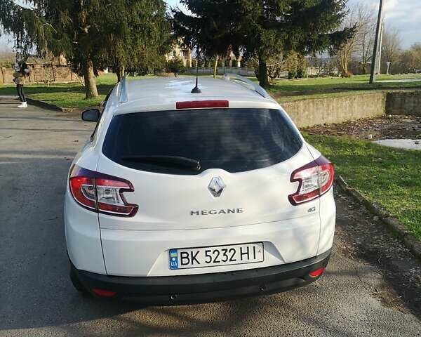 Білий Рено Меган, об'ємом двигуна 1.5 л та пробігом 240 тис. км за 7650 $, фото 4 на Automoto.ua