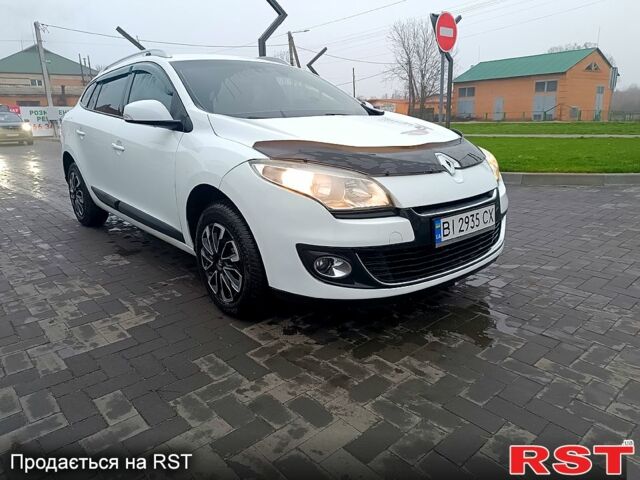 Білий Рено Меган, об'ємом двигуна 2 л та пробігом 120 тис. км за 10000 $, фото 1 на Automoto.ua