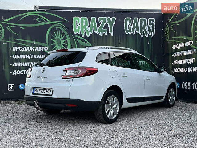 Білий Рено Меган, об'ємом двигуна 1.5 л та пробігом 250 тис. км за 7900 $, фото 5 на Automoto.ua