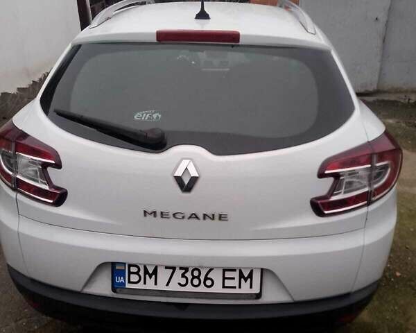 Белый Рено Меган, объемом двигателя 1.46 л и пробегом 238 тыс. км за 7600 $, фото 1 на Automoto.ua