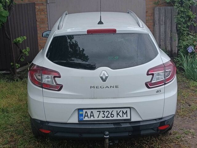 Білий Рено Меган, об'ємом двигуна 1.5 л та пробігом 186 тис. км за 7000 $, фото 5 на Automoto.ua