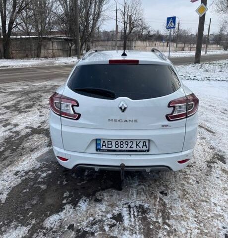 Білий Рено Меган, об'ємом двигуна 1.5 л та пробігом 266 тис. км за 8550 $, фото 2 на Automoto.ua