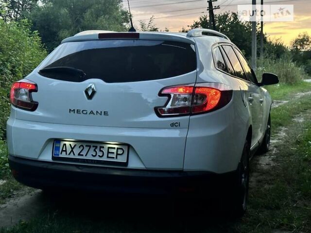 Белый Рено Меган, объемом двигателя 1.5 л и пробегом 306 тыс. км за 6600 $, фото 8 на Automoto.ua