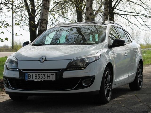 Белый Рено Меган, объемом двигателя 1.5 л и пробегом 276 тыс. км за 8600 $, фото 6 на Automoto.ua